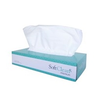 FACIAL TISSUE    Soft Clean Facial Tissue 100/box PICKUP ONLY