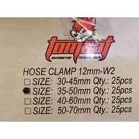 TCHC35-50    Tom Cat Hose Clamps size 35-50