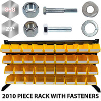 Wolfchester Metric Nut & Bolt Hardware Rack 2010 Piece