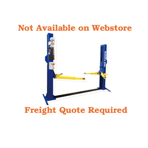 Bullet Pro 2 Post Clear Floor Hoist 4 Ton With 100 Mm Load Arm